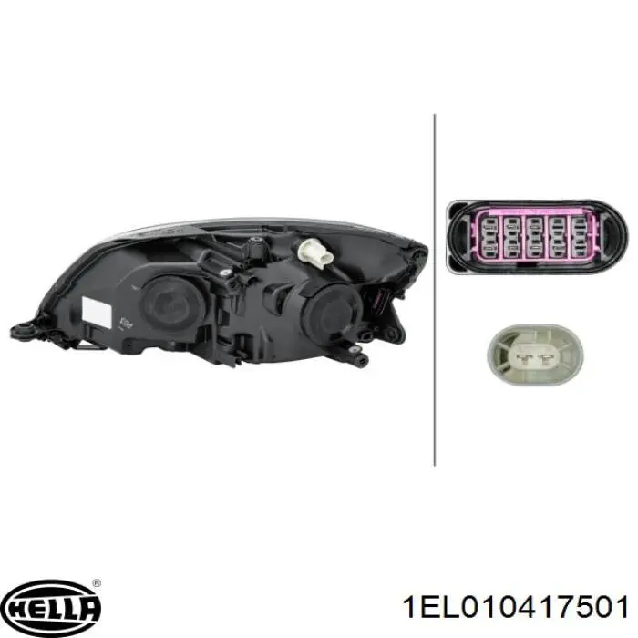 Reflektor prawy VAG 5J1941018F cena, od 128,63 USD