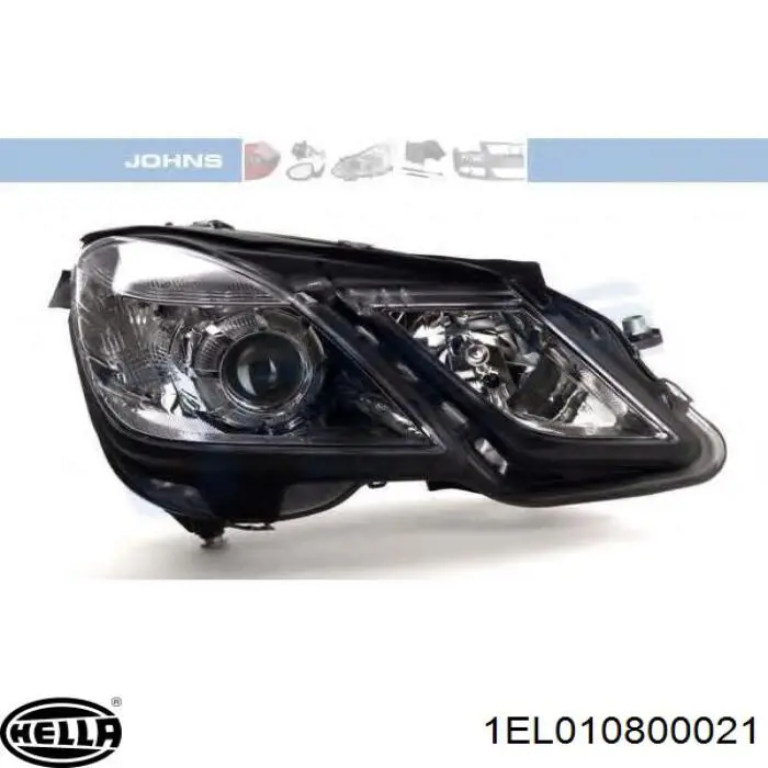 Do koszyka 212820826164 Mercedes Reflektor prawy