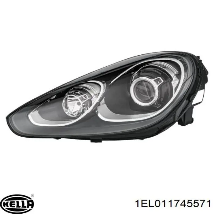 Reflektor lewy Porsche Cayenne II SUV (92A) (2010 - 2026) cena, od 894,36 USD