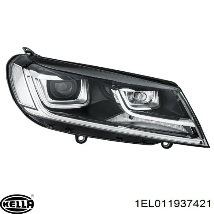 Reflektor prawy HELLA 1EL011937421 cena, od 1195,10 USD