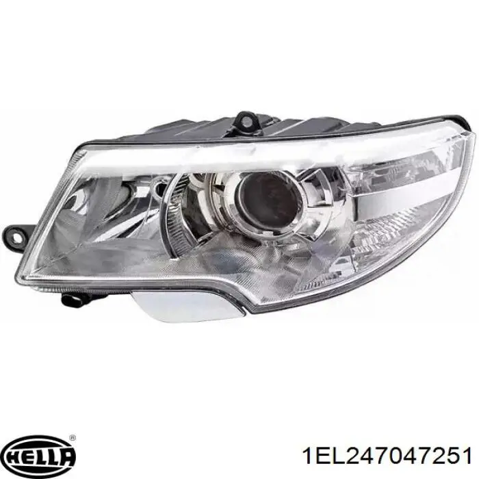 3T1941015C VAG Reflektor lewy