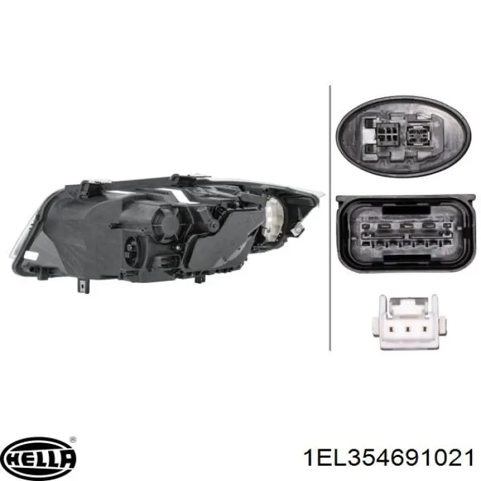 Reflektor prawy Depo/Loro/Abakus 4441167RMLEHM2 cena, od 671,65 USD