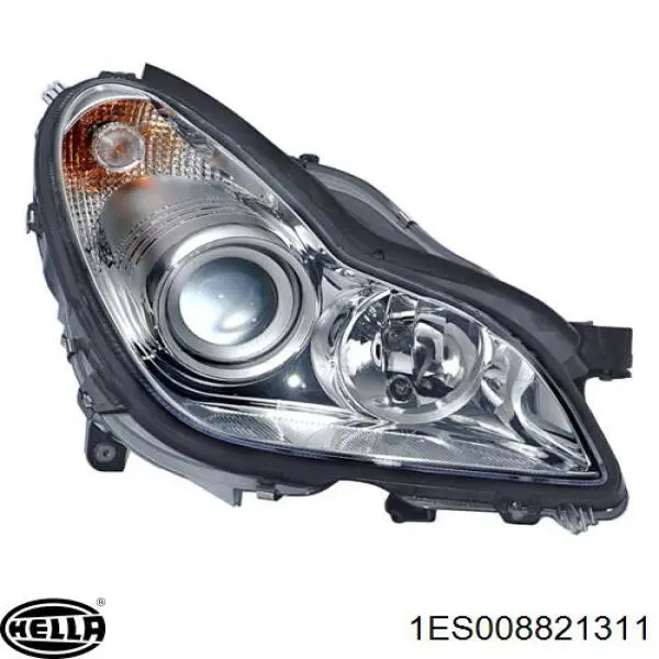 Do koszyka A219820296164 Mercedes Reflektor lewy