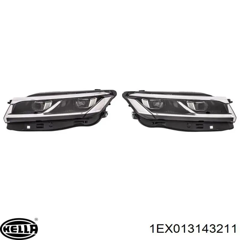 Reflektor lewy HELLA 1EX013143211 cena, od 533,81 USD
