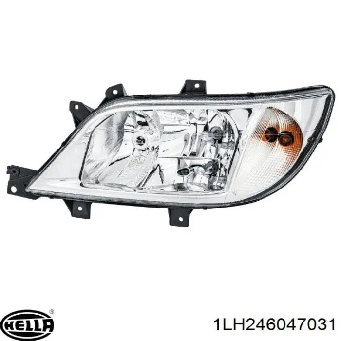 Reflektor lewy Mercedes A9018202861 cena, od 330,30 USD