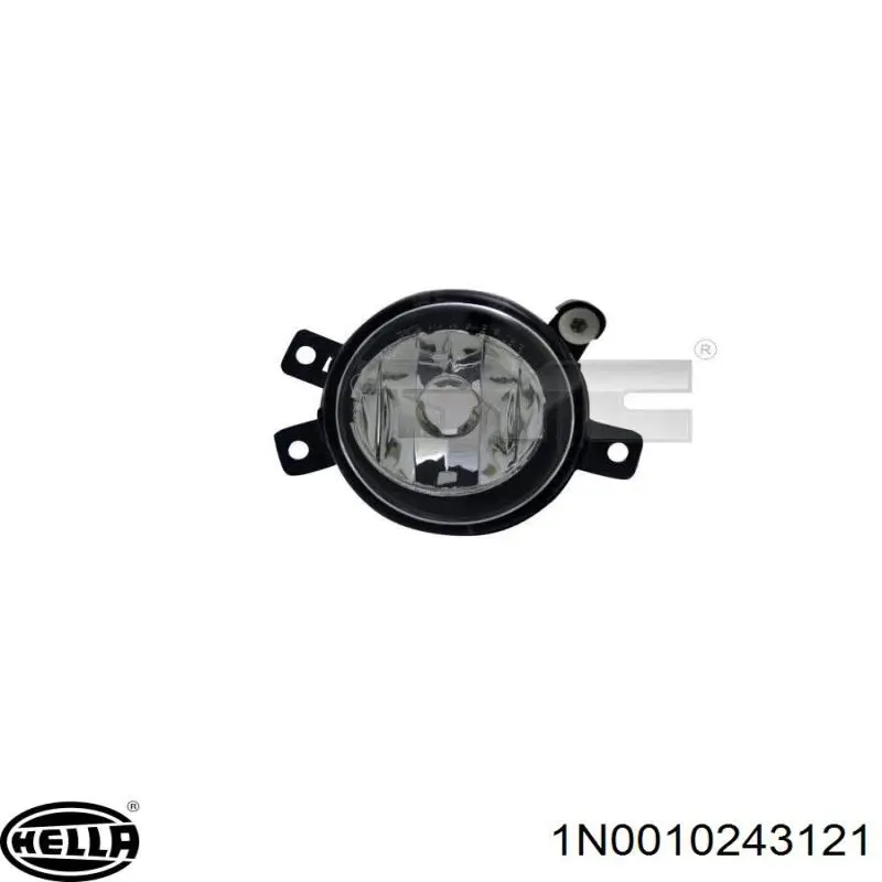 Lampa przeciwmgielna prawa HELLA 1N0010243121 cena, od 112,37 USD