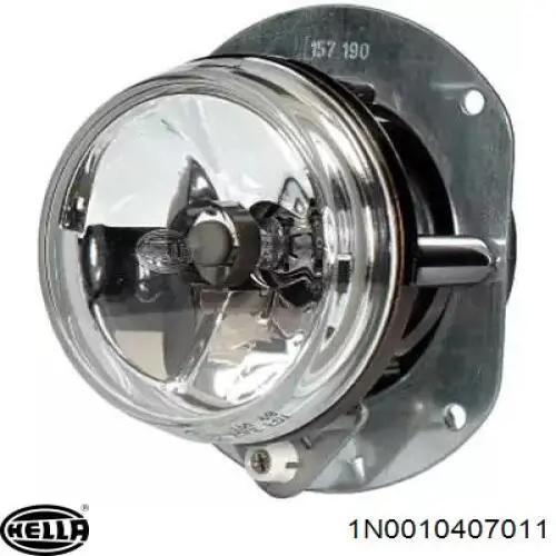 1N0010407011 HELLA Lampa przeciwmgielna lewa