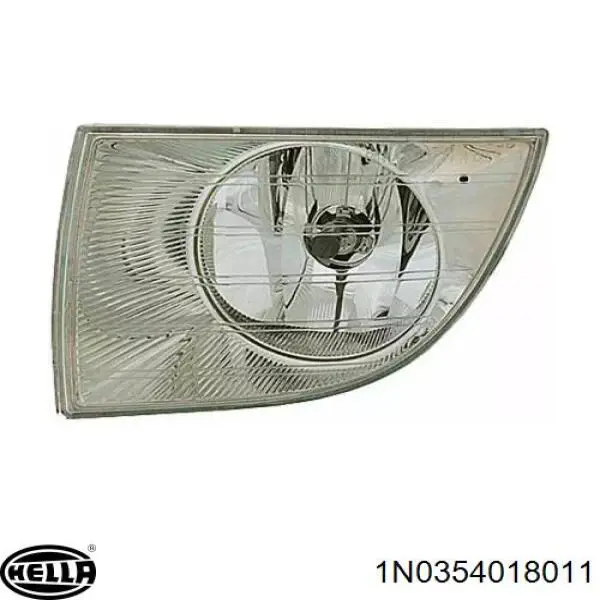 Do koszyka 5J0941699 VAG Lampa przeciwmgielna lewa