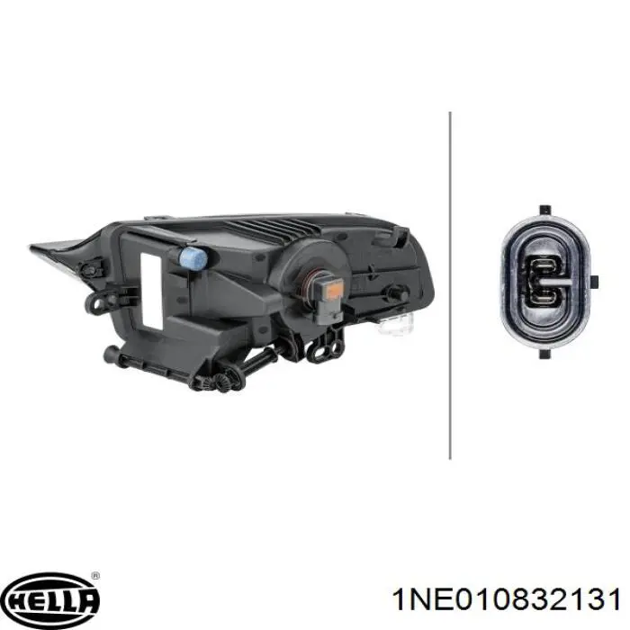 Lampa przeciwmgielna lewa VAG 8V0941699E cena, od 50,46 USD