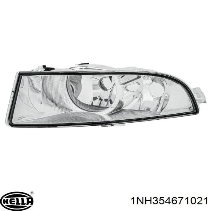 Lampa przeciwmgielna prawa HELLA 1NH354671021 cena, od 51,69 USD