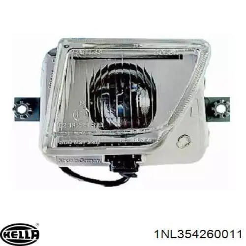 Do koszyka Lampa przeciwmgielna lewa Mercedes E  W124