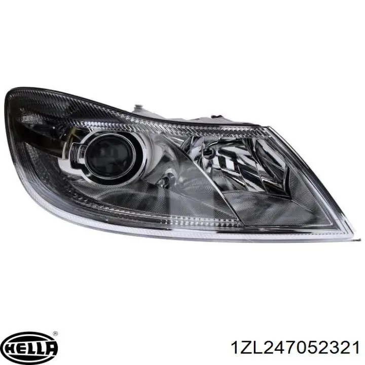 FP6409R4T TYC Reflektor prawy