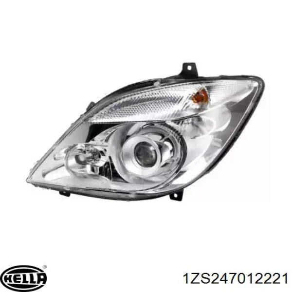Reflektor prawy HELLA 1ZS247012221 cena, od 320,80 USD