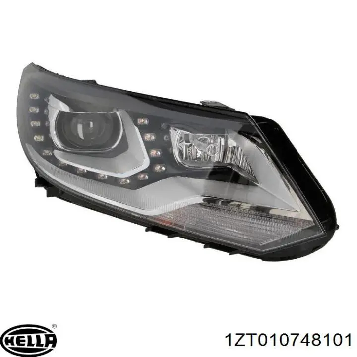 Reflektor prawy HELLA 1ZT010748101 cena, od 1507,34 USD