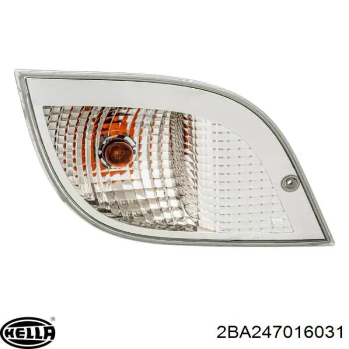 Do koszyka A9738200521 Mercedes Kierunkowskaz lewy