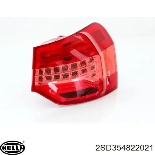 9681063680 Peugeot/Citroen Lampa zespolona tylna prawa zewnętrzna