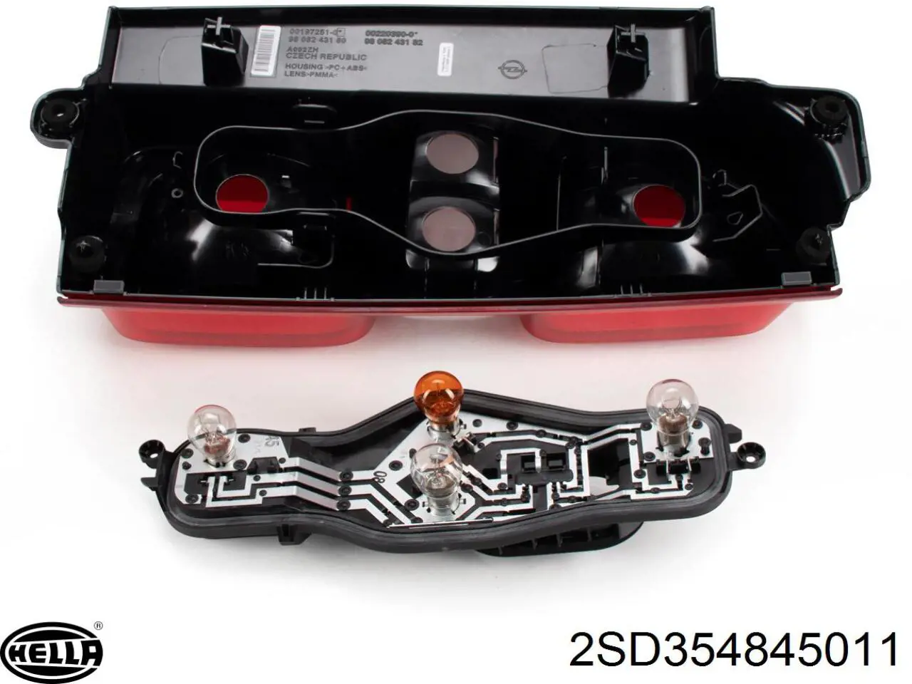 9808243180 Toyota Lampa zespolona tylna lewa