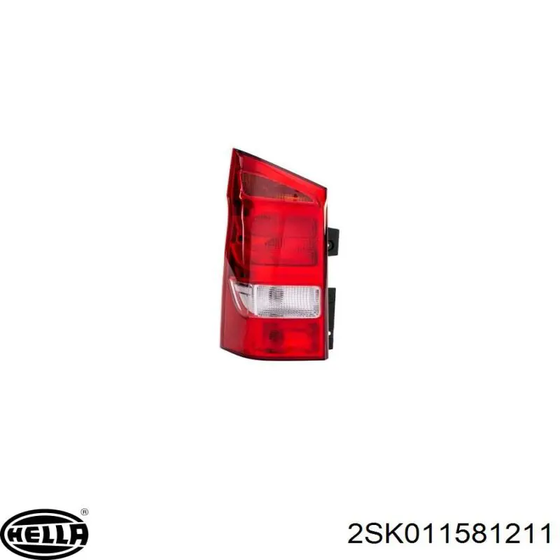 44019A5L3UE Depo/Loro/Abakus Lampa zespolona tylna lewa