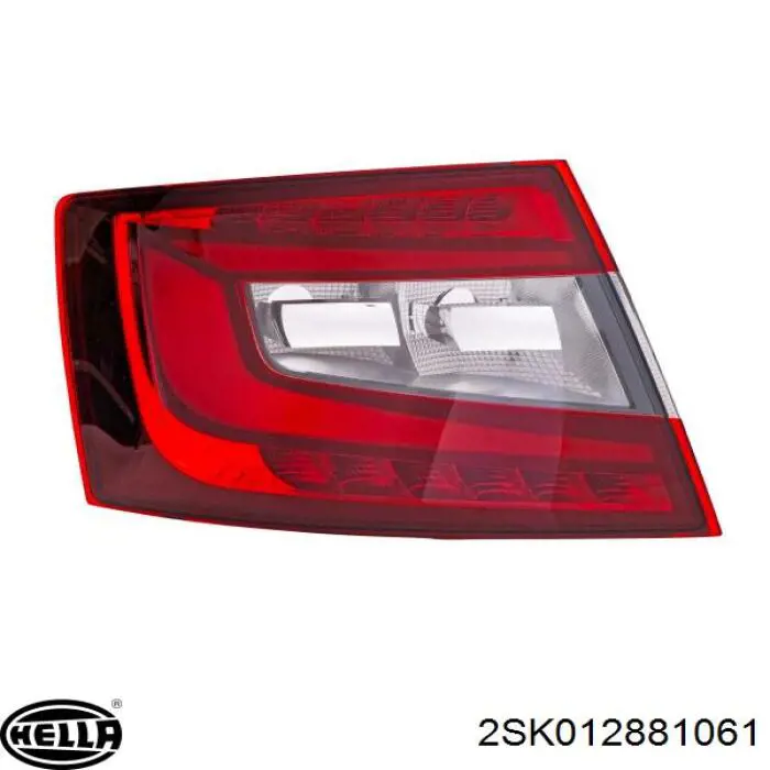 Lampa zespolona tylna prawa HELLA 2SK012881061 cena, od 191,94 USD
