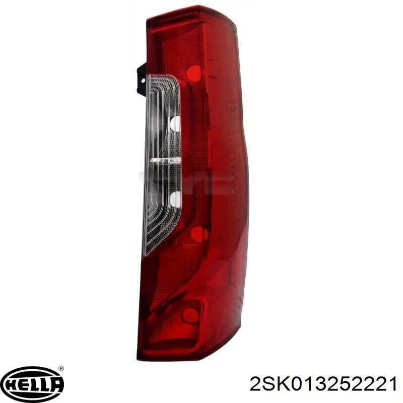 Lampa zespolona tylna prawa 9108200100 Mercedes