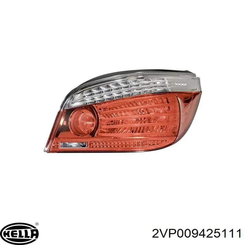 Lampa zespolona tylna lewa HELLA 2VP009425111 cena, od 105,56 USD