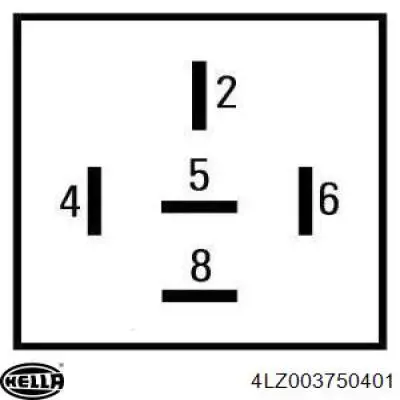 Przekaźnik kierunkowskazów VAG 000953227A cena, od 115,94 USD