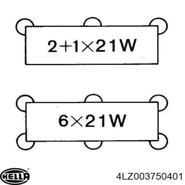 Przekaźnik kierunkowskazów 000953227A VAG