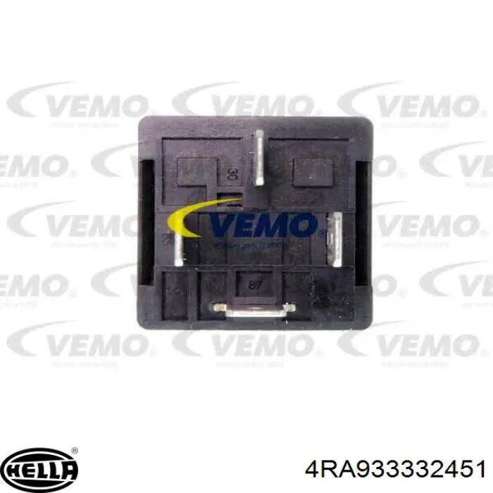 Do koszyka 4RA933332451 HELLA Przekaźnik wentylatora