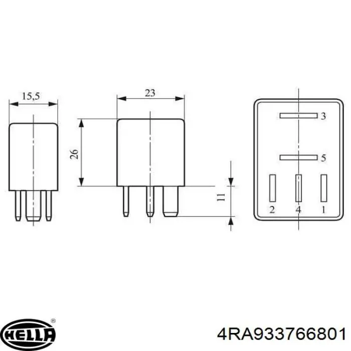 82501FC100 Subaru Przekaźnik kierunkowskazów
