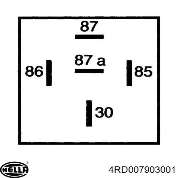 Przekaźnik kierunkowskazów 990731 IKA