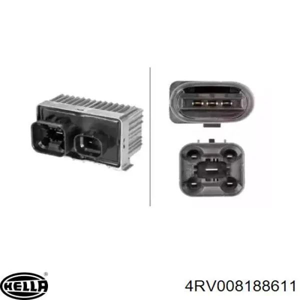 Przekaźnik świec żarowych Opel 1232077 cena, od 91,50 USD