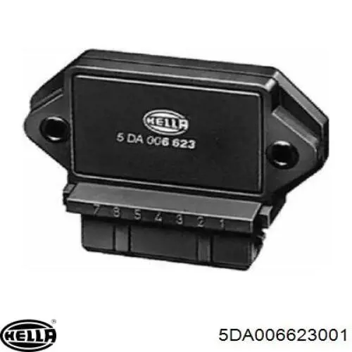 Moduł zapłonowy (komutator) HELLA 5DA006623001 cena, od 44,28 USD