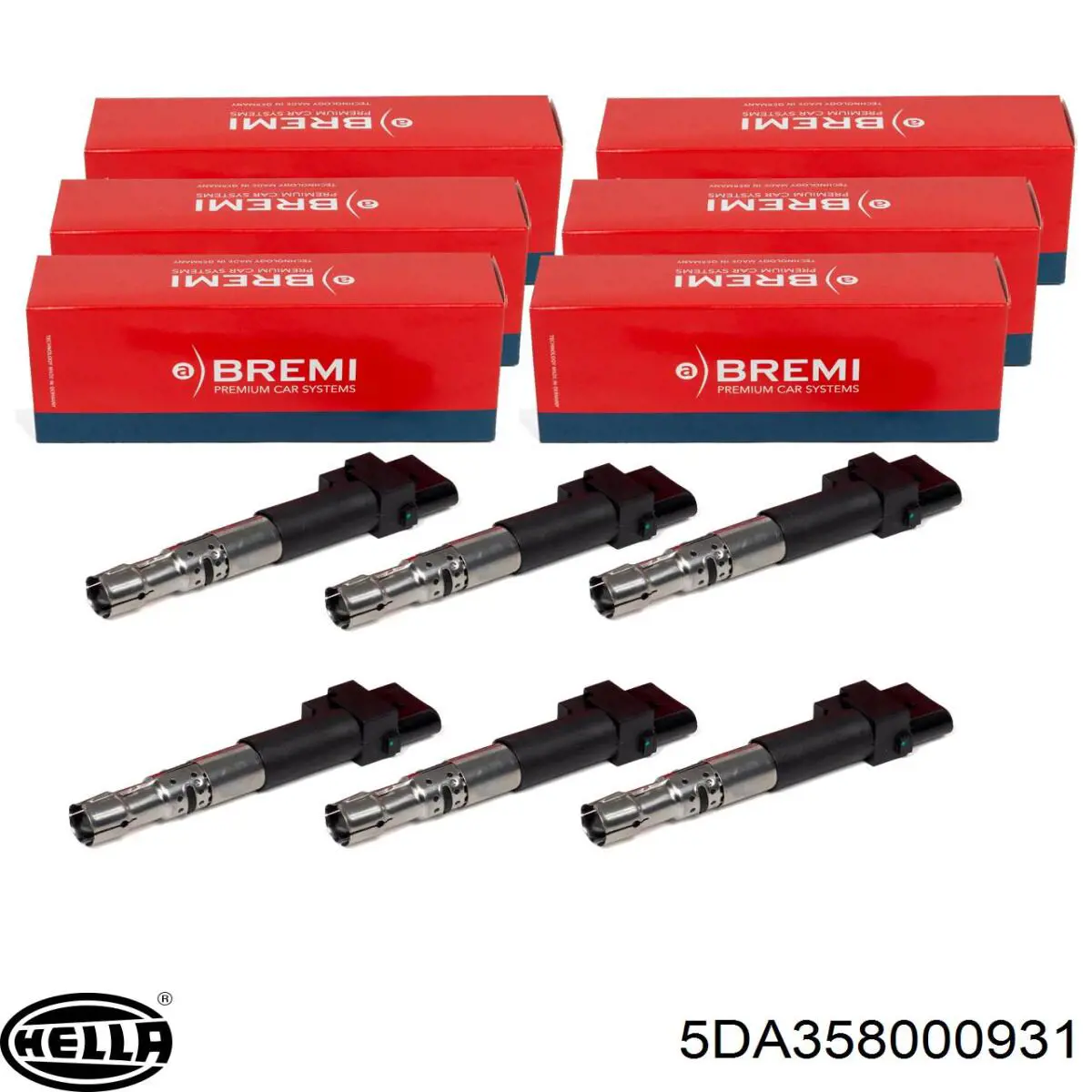 Cewka zapłonowa HELLA 5DA358000931 cena, od 33,56 USD