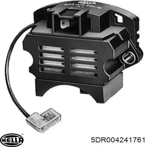 Regulator alternatora (przekaźnik ładowania) HELLA 5DR004241761 cena, od 15,95 USD