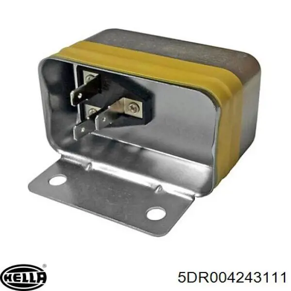 Do koszyka 5DR004243111 HELLA Regulator alternatora (przekaźnik ładowania)