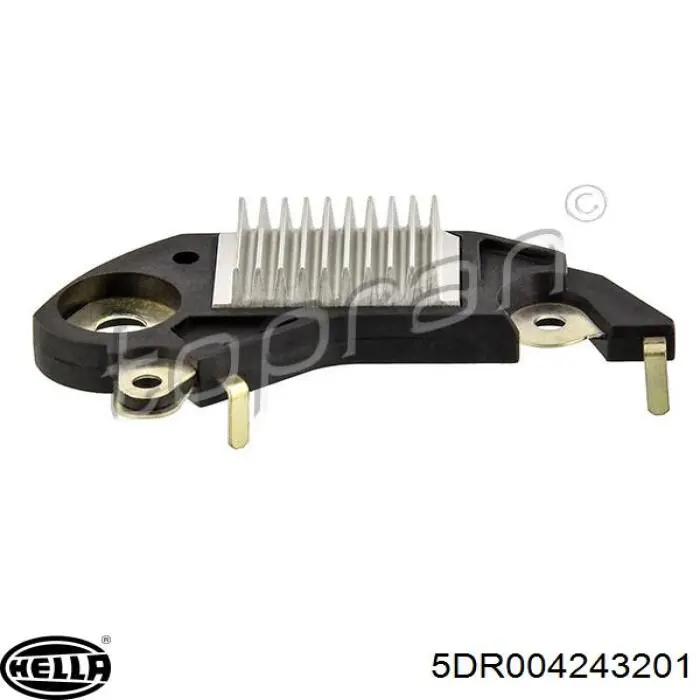 Regulator alternatora (przekaźnik ładowania) HELLA 5DR004243201 cena, od 16,11 USD