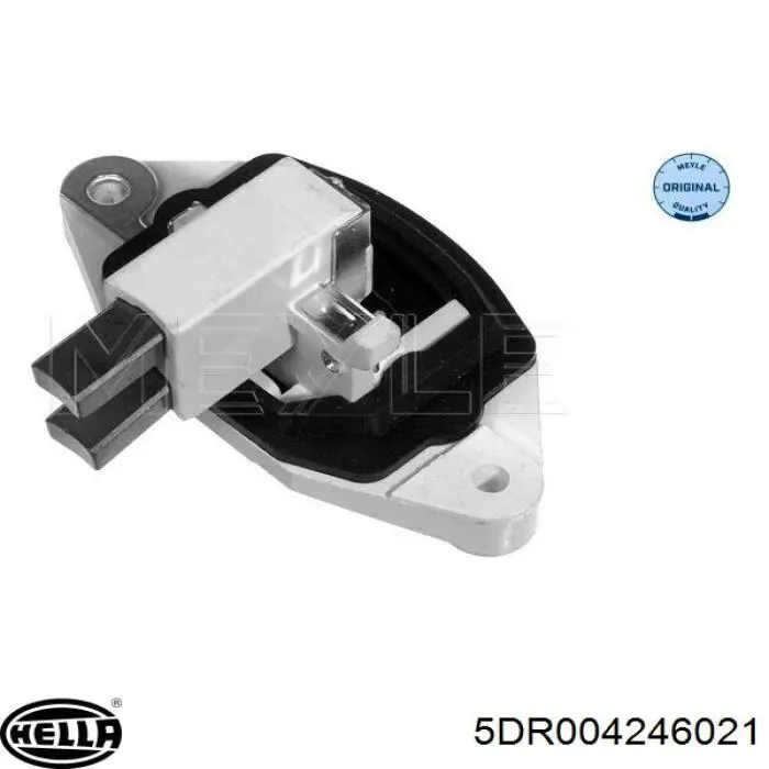 Do koszyka 5DR004246021 HELLA Regulator alternatora (przekaźnik ładowania)