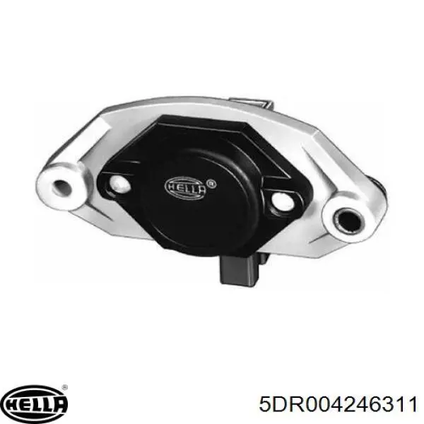 Do koszyka 5DR004246311 HELLA Regulator alternatora (przekaźnik ładowania)
