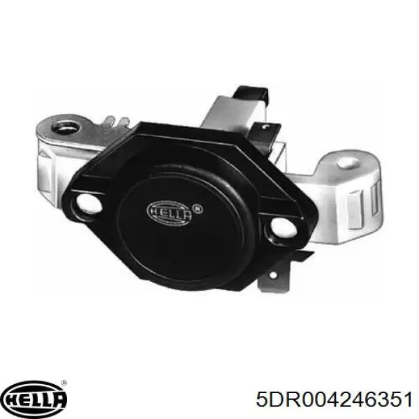 Do koszyka 5DR004246351 HELLA Regulator alternatora (przekaźnik ładowania)