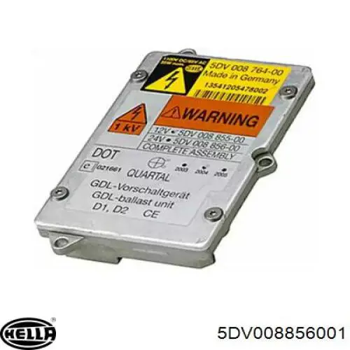 Do koszyka 5DV008856001 HELLA Urządzenie zapłonowe (ksenon)