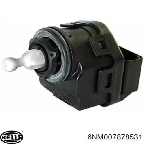 Do koszyka 6NM007878531 HELLA Korektor swiatel