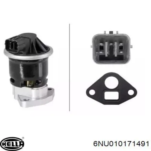 Zawór recyrkulacji spalin EGR Ford 1449125 cena, od 82,80 USD