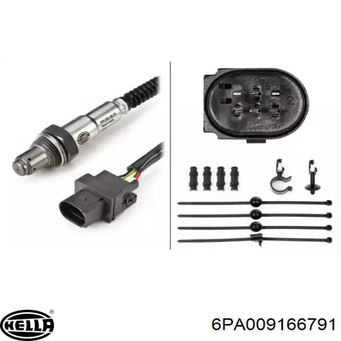 Sonda lambda czujnik tlenu przed katalizatorem VAG 258017178 cena, od 104,04 USD