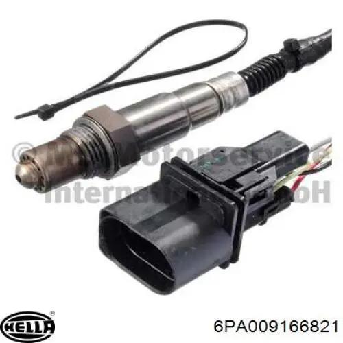 Do koszyka 6PA009166821 HELLA Sonda lambda czujnik tlenu przed katalizatorem