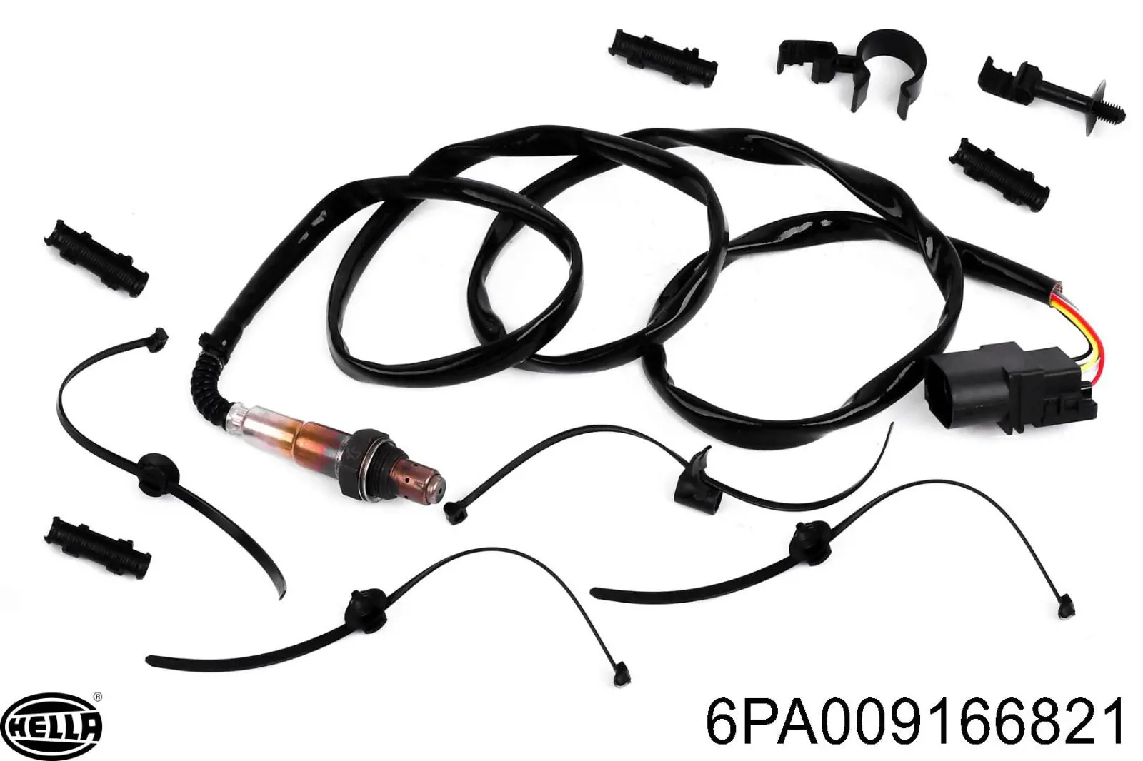 Do koszyka 6PA009166821 HELLA Sonda lambda czujnik tlenu przed katalizatorem