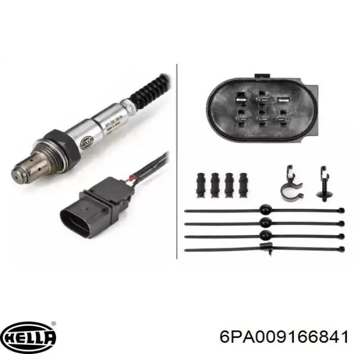 6PA009166841 HELLA Sonda lambda czujnik tlenu przed katalizatorem