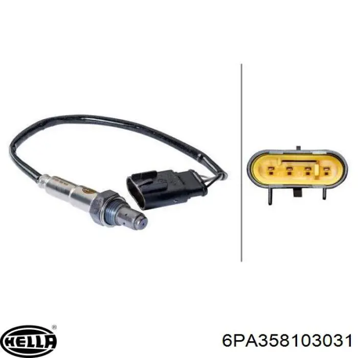 Do koszyka 55202416 Ford Sonda lambda, czujnik tlenu