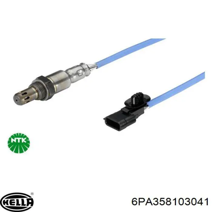 Sonda lambda, czujnik tlenu HELLA 6PA358103041 cena, od 44,69 USD