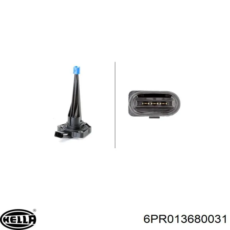 6PR013680031 HELLA Czujnik poziomu oleju silnikowego