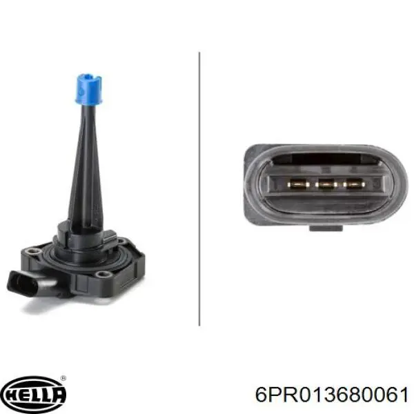 Do koszyka 6PR013680061 HELLA Czujnik poziomu oleju silnikowego